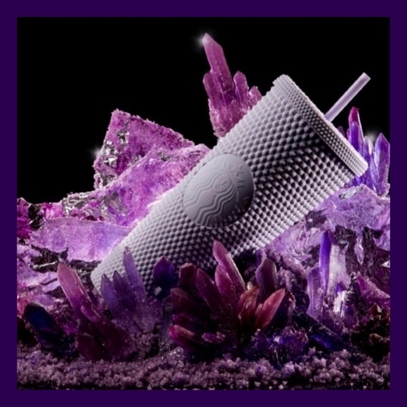 Starbucks Limited Edition 2021 Mexico Lilac Studded Tumbler - Picture 2 of 6